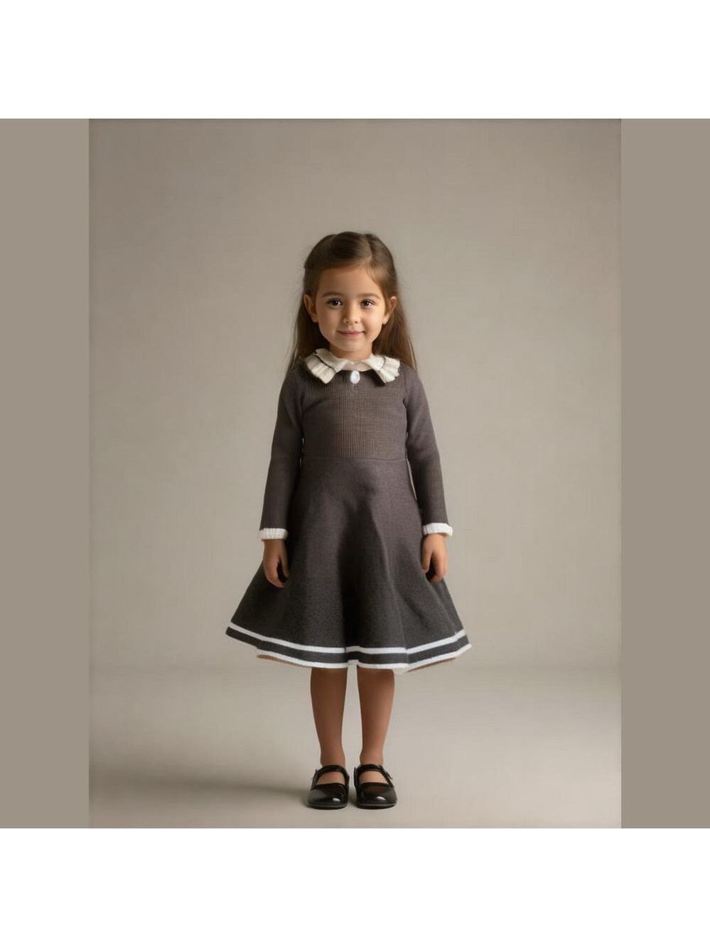 Smiling, pinker dress girls, size 5
